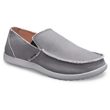 Crocs Santa Cruz Slip-On Siva - Panske Mokasíny